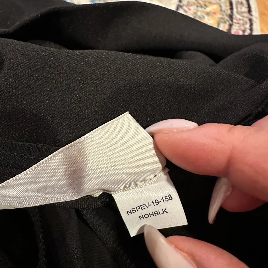 MM LAFLEUR Black Careerwear Quiet Luxury Chic Office Pencil Skirt Size 6 - Image 9