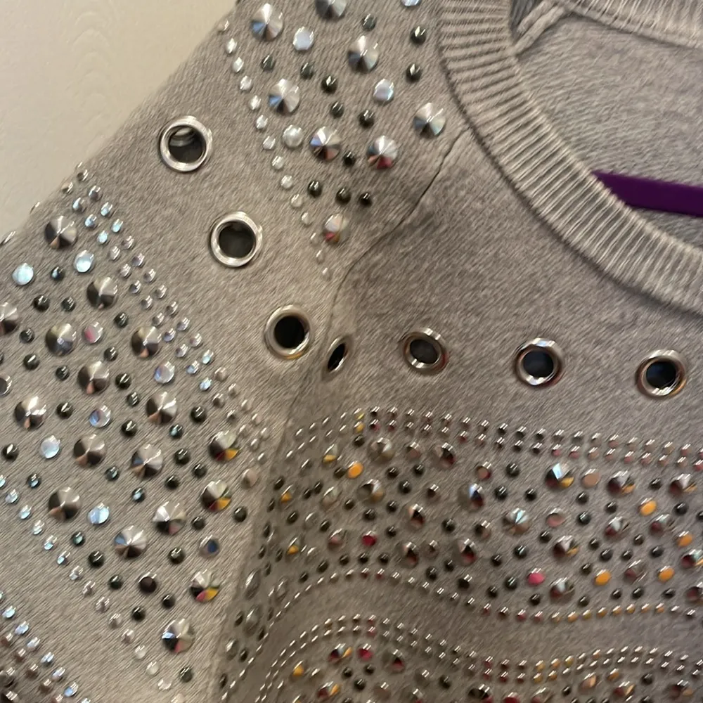 NWOT Michael Michael Kors studded sweater women’s size M - Image 3