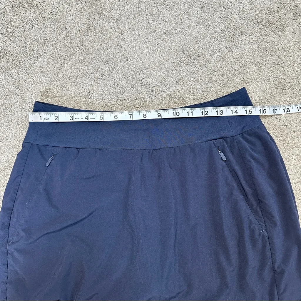 Athleta Women’s Soho Skort Skirt Pull On Mid Rise Outdoor UPF 50+ in Navy 10 - Image 13