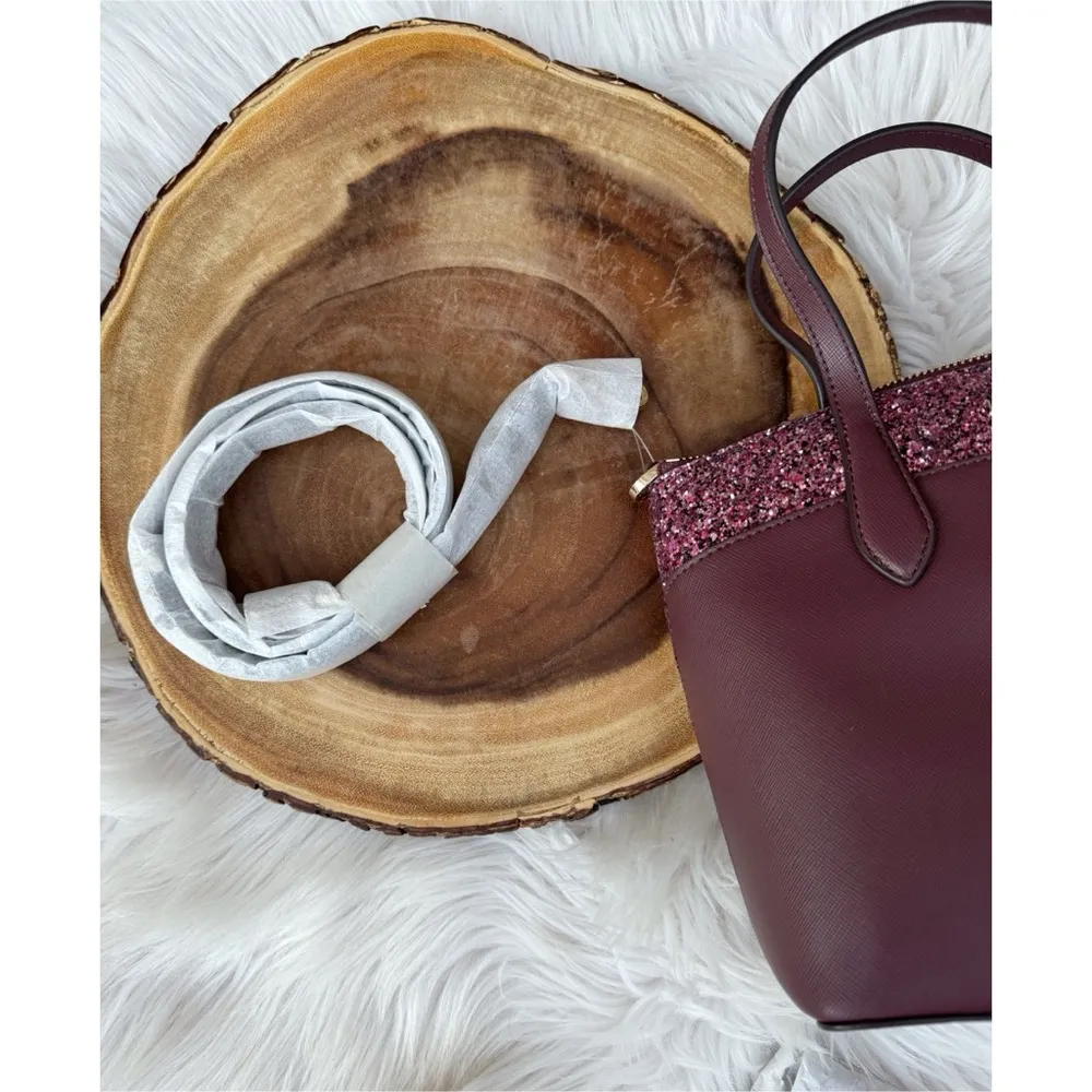 NWT Kate Spade Flash Glitter Satchel - Image 13