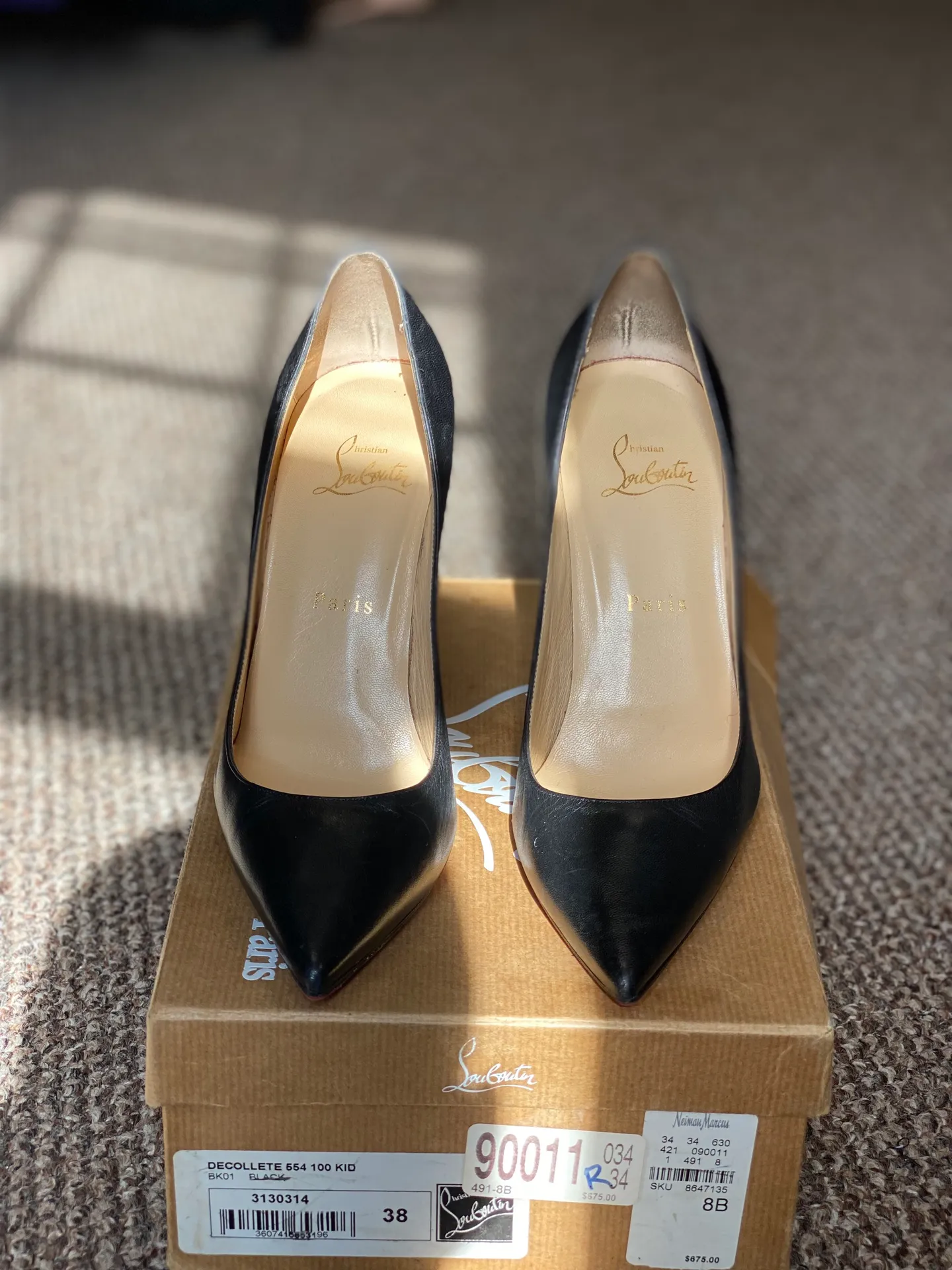 Christian Louboutin Decollete 554 100 - Image 7