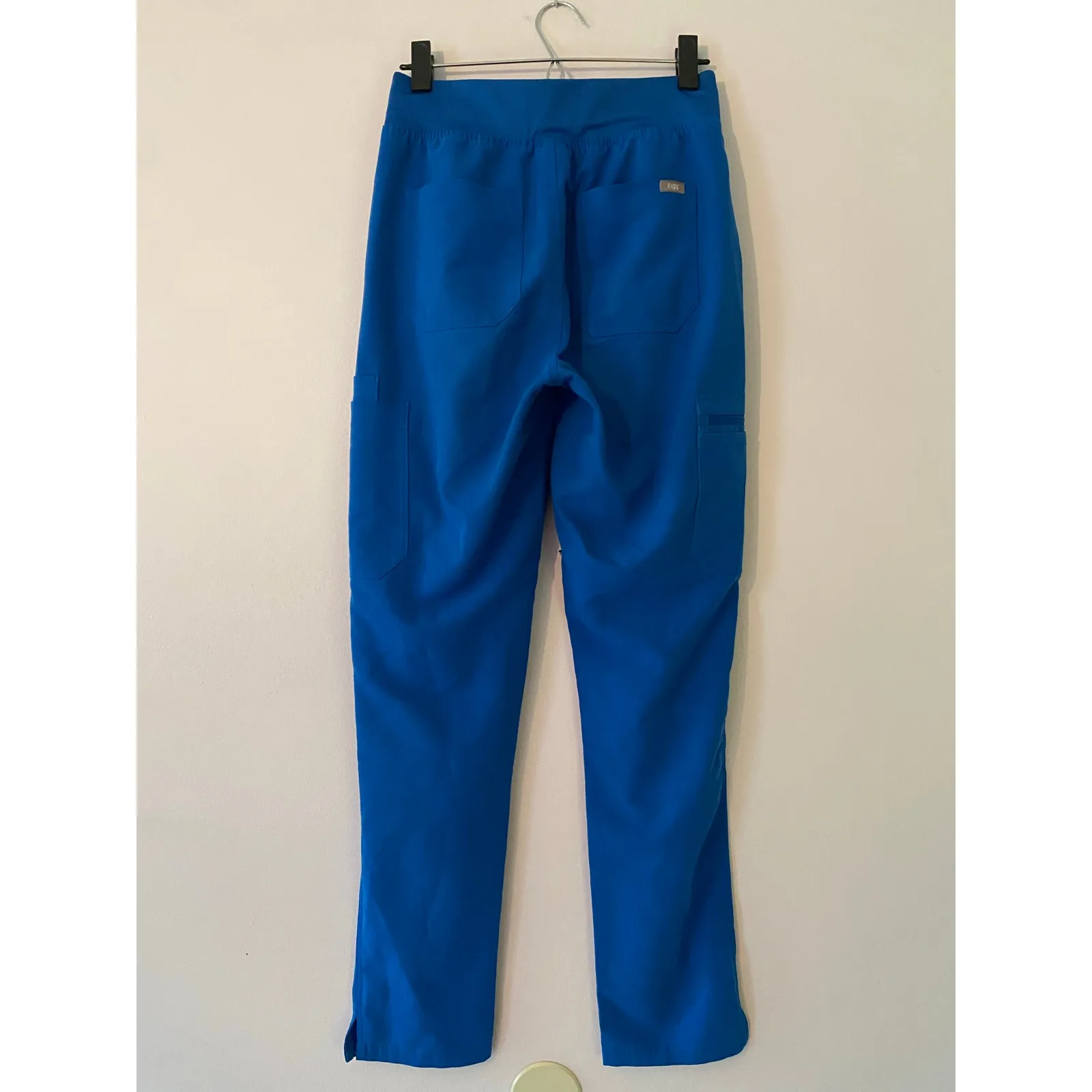 FIGS Women's size Small Tall Royal Blue Yola Skinny High Waisted Scrub Pants - Image 6