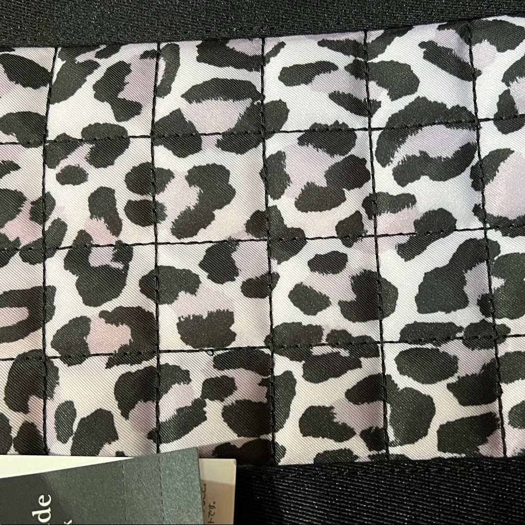 Kate Spade ♠️ | Camden Spotted Leopard Quilted ~ Violet Mist Tote - Image 8