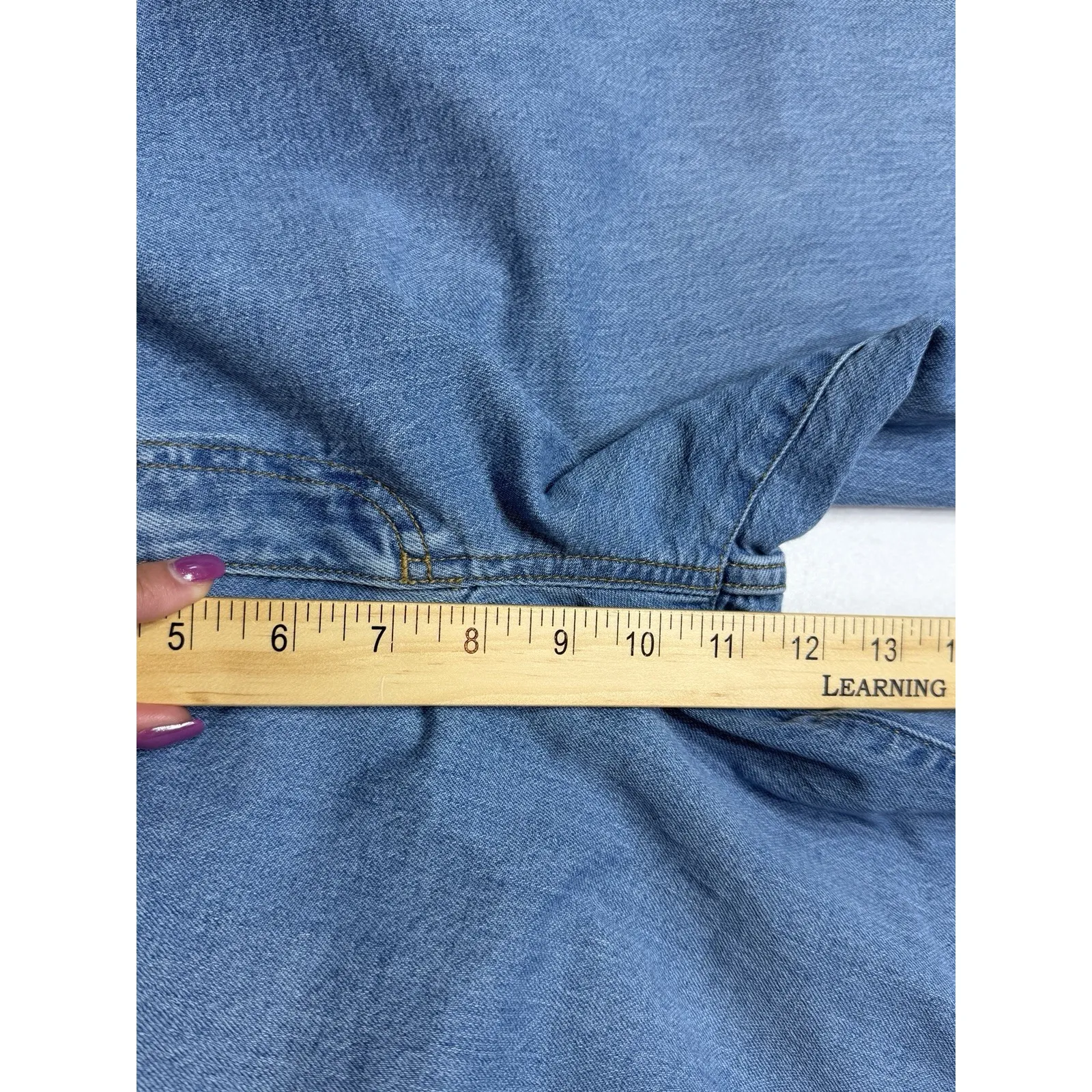 Banana Republic Women's‎ Barrel Mid-rise Denim Jeans Size 29/8 mom jean - Image 9