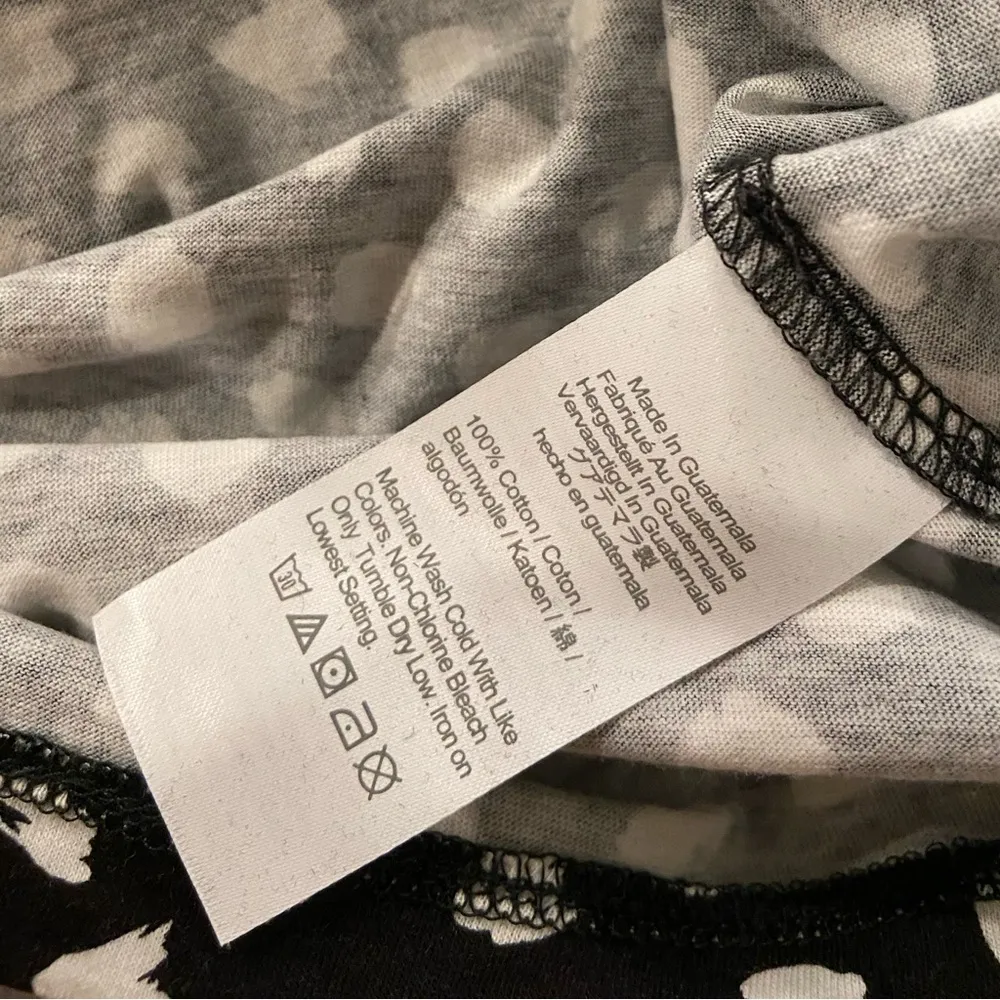 NWOT J. Crew Size XXS Black White Cotton Long Sleeve Turtleneck Pullover Top - Image 11