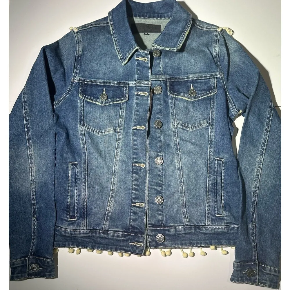 Rock & Roll Denim Jacket Women's SZ M NWT - Image 3