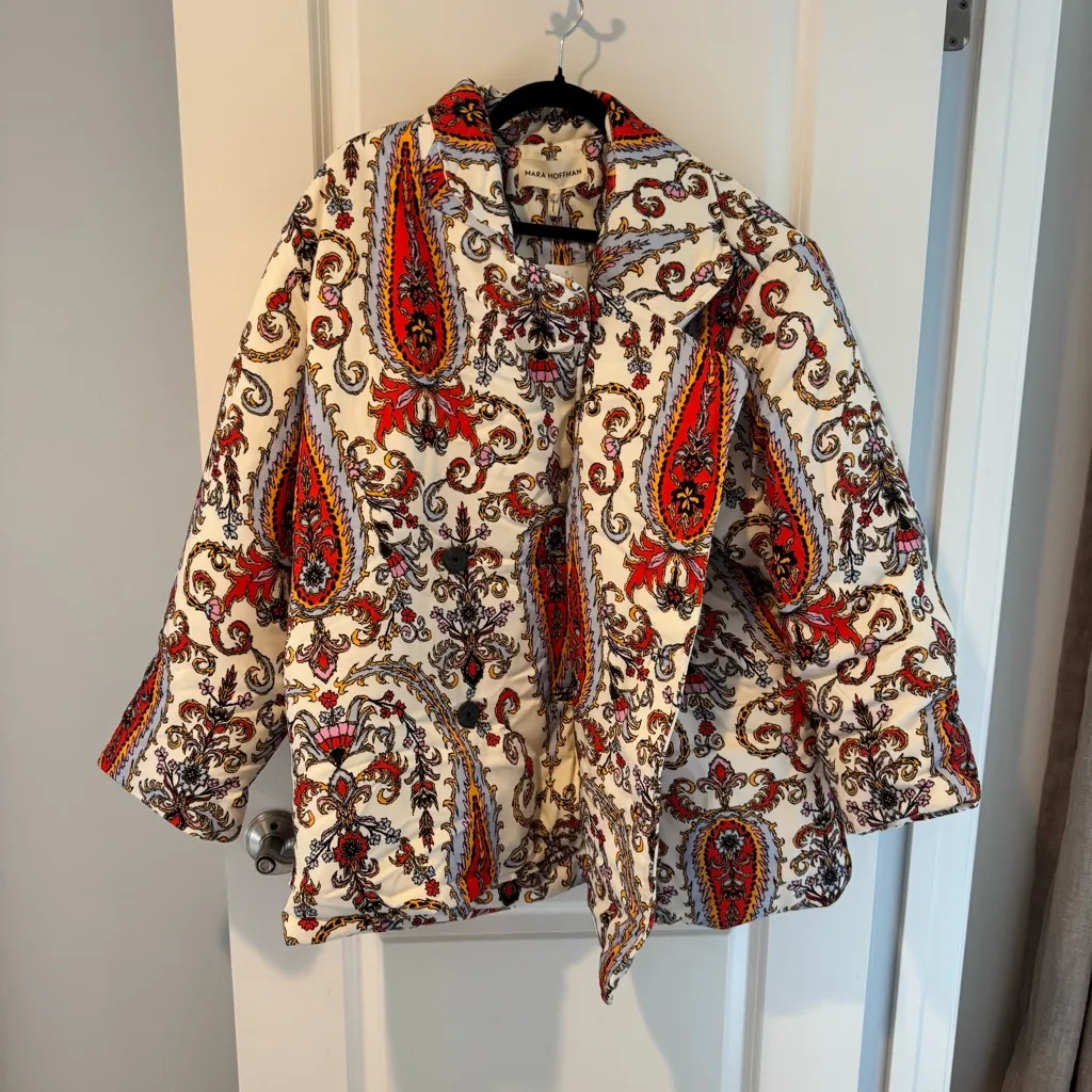 NWT Mara Hoffman Levine Paisley Jacket | S - Image 4