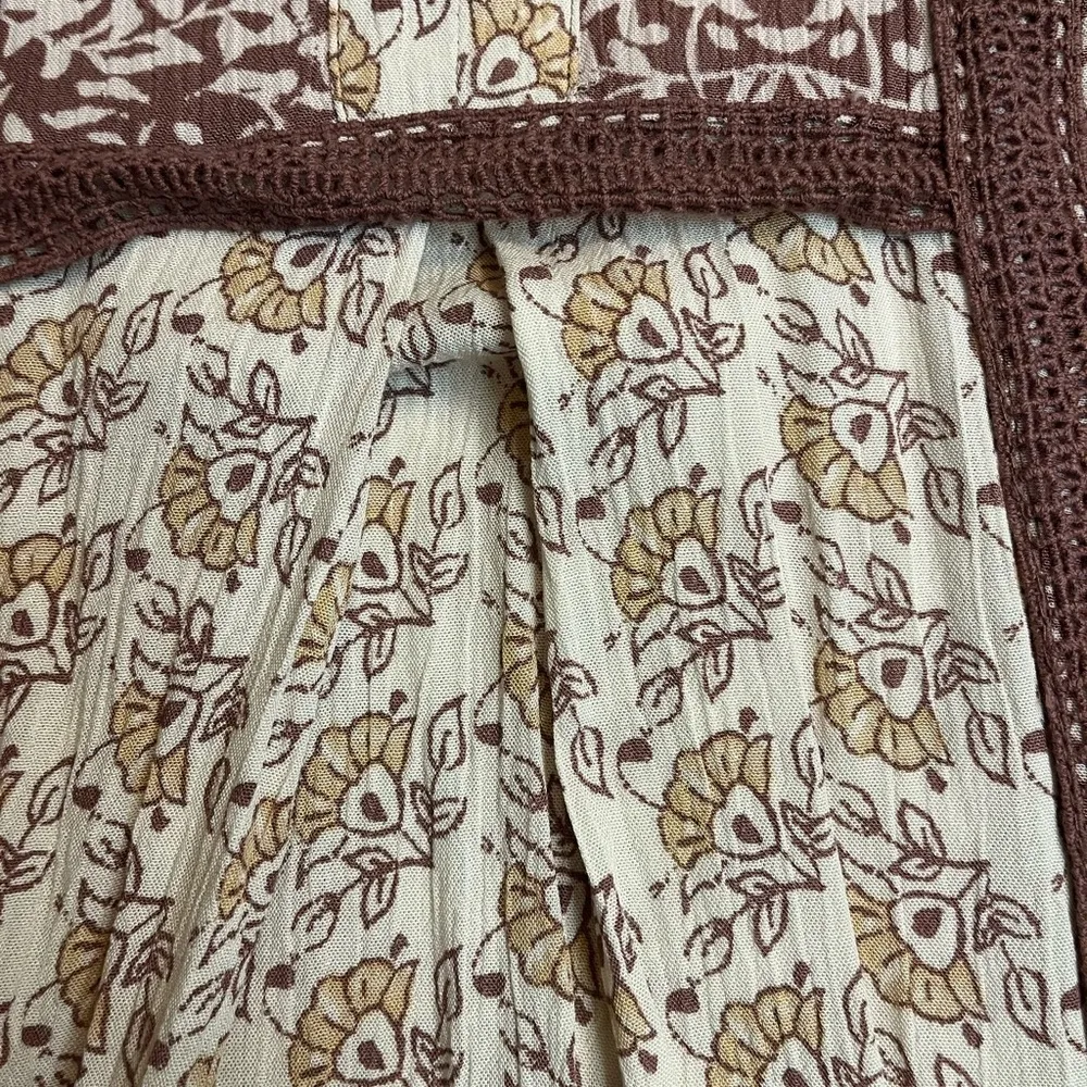 Knox Rose  dusty pink boho mini dress - Image 4