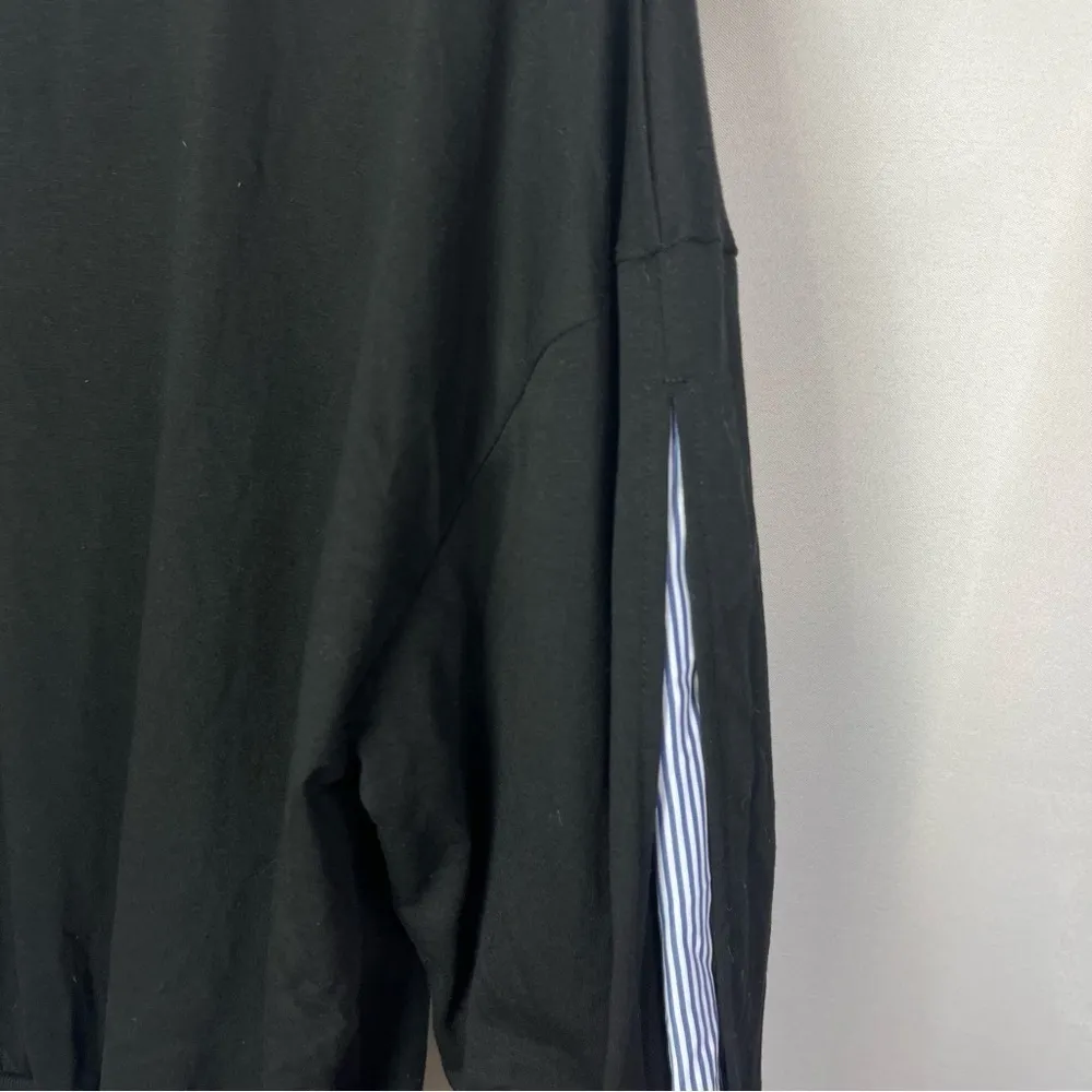 Decker Black Pullover Crewneck Sweatshirt L - Image 3