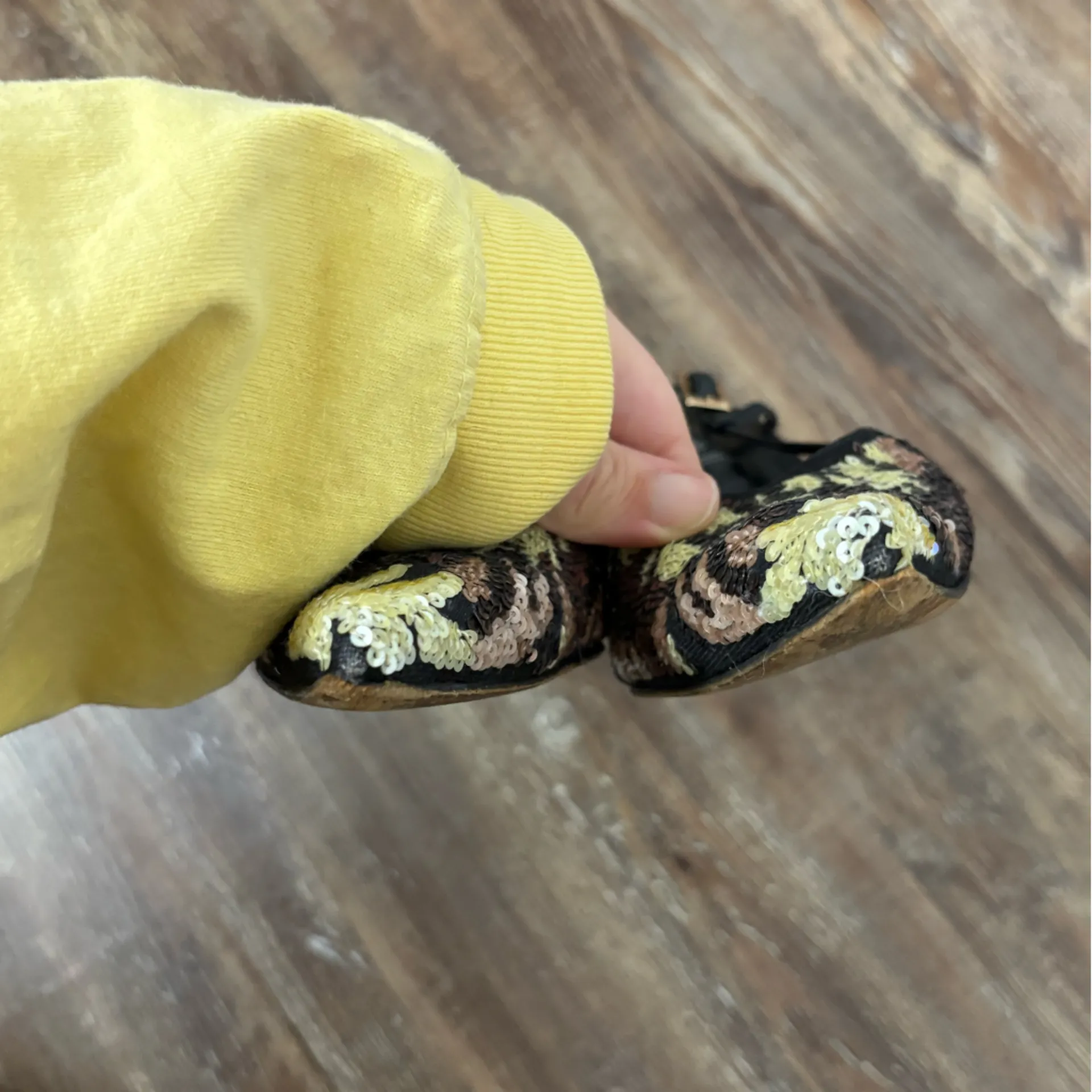 Bruno Magli Slingback Bedazzled Sequin Heels Made in Italy Size 35 1/2 Party - Image 6