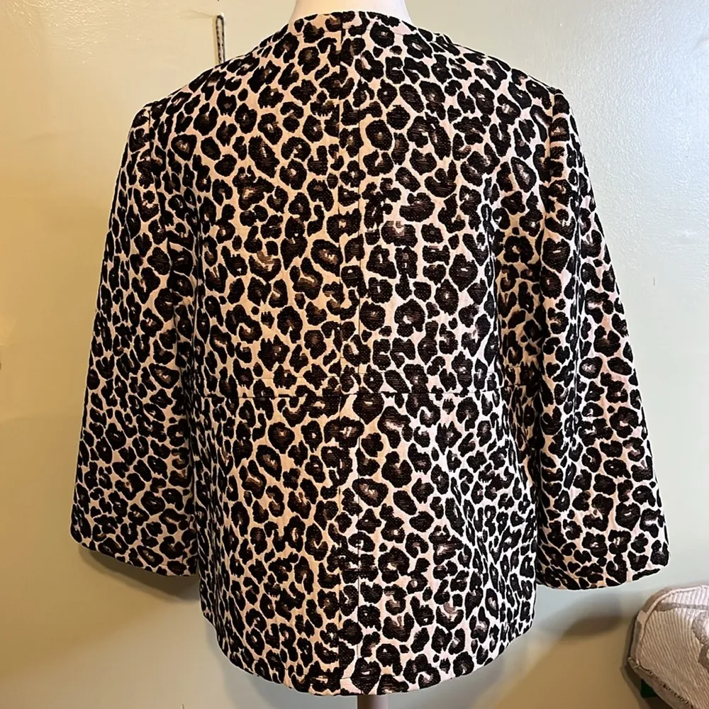 Chico’s modern jacquard animal print jacket - Image 5