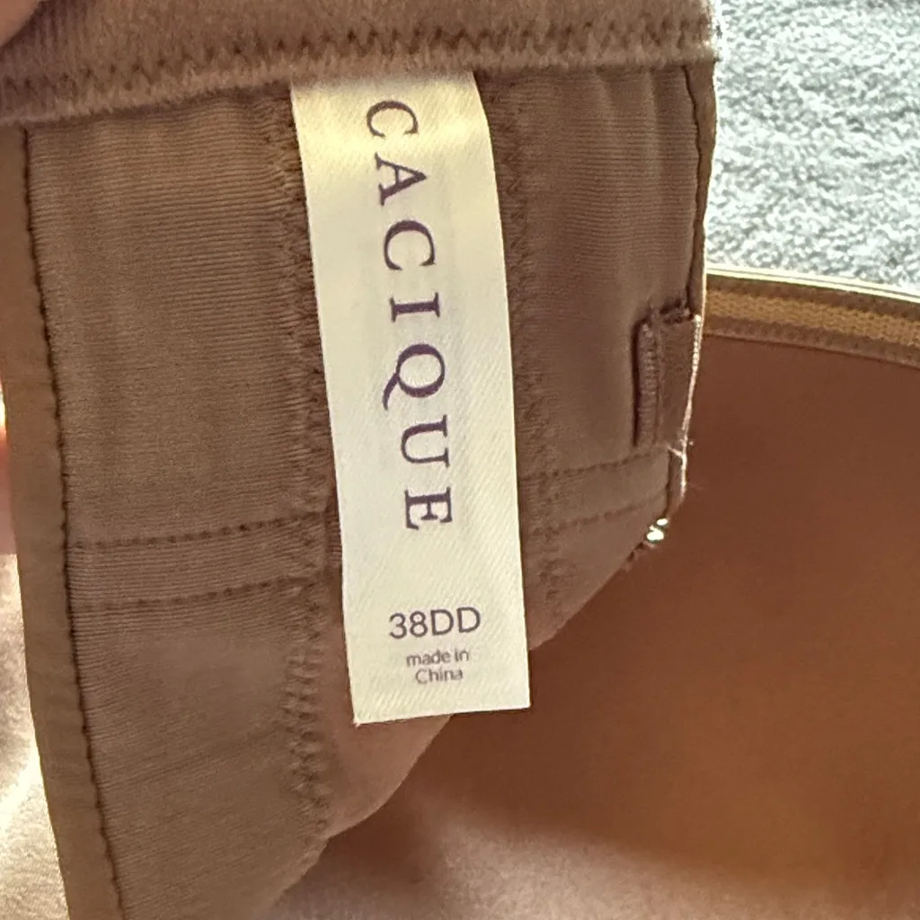 Cacique Nude Bliss Multi Wear Full Coverage Bra Strapless Racer Back Adj Straps - Image 10