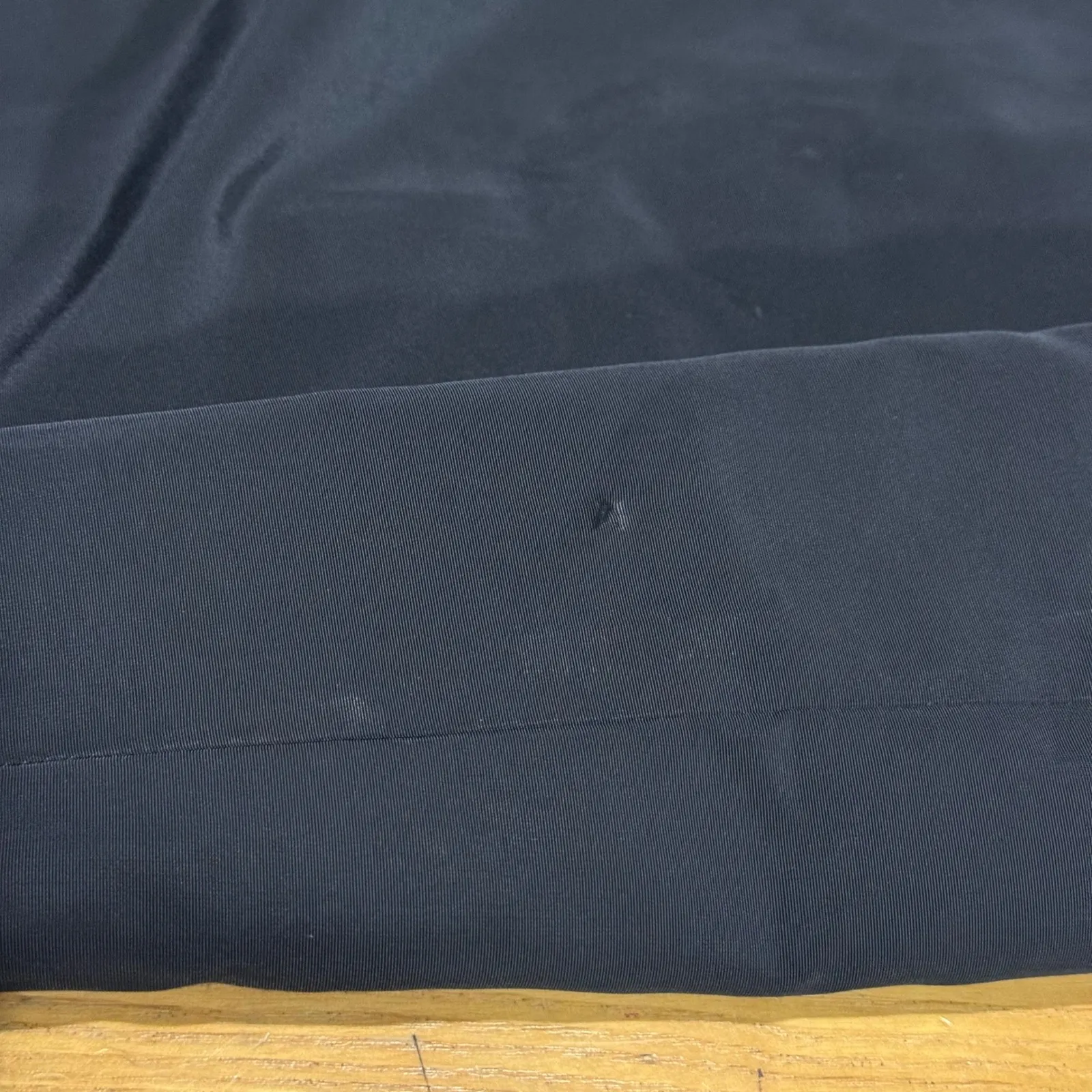 NWT Open Edit Black Spaghetti Strap Mini Dress with Side Slit Pleats Size L - Image 14