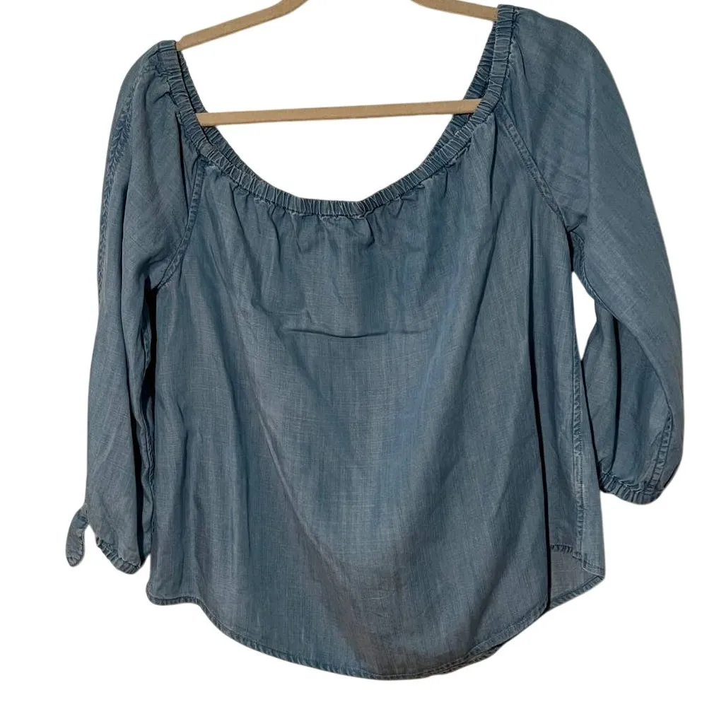 Vineyard Vines Martinique Off The Shoulder Top Sz. 10 - Image 2