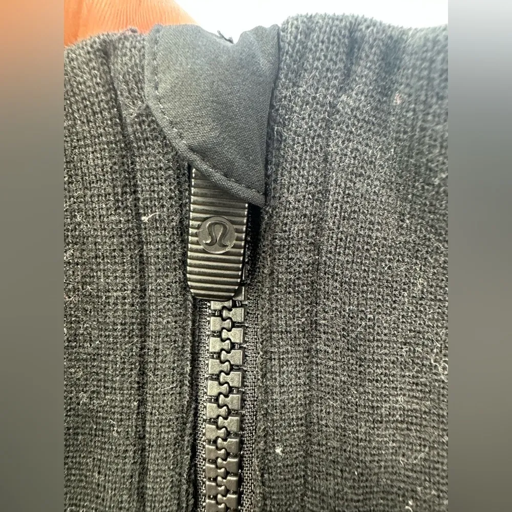 * lululemon All Roads half 1/2 Zip Black pullover light jacket Size 6 - Image 5