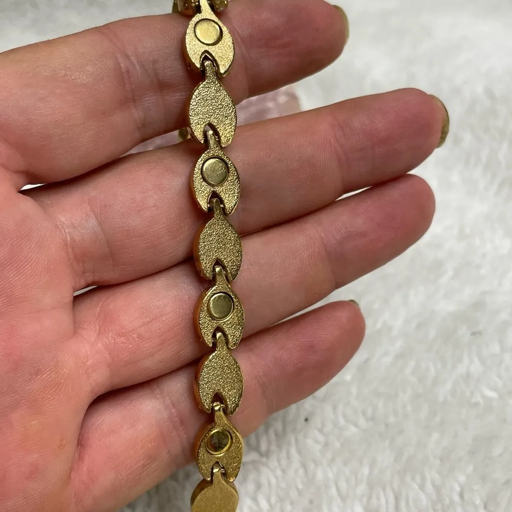 Two tone metal bracelet Silver - Image 3