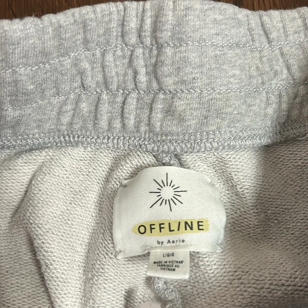 Offline Gray Joggers Sweatpants Large - Image 3