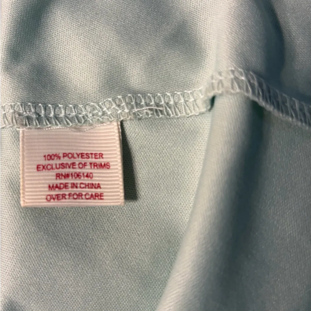 Pinky Paisley Tank Top With Rope Embellished Neck Size L Blue Size L - Image 4