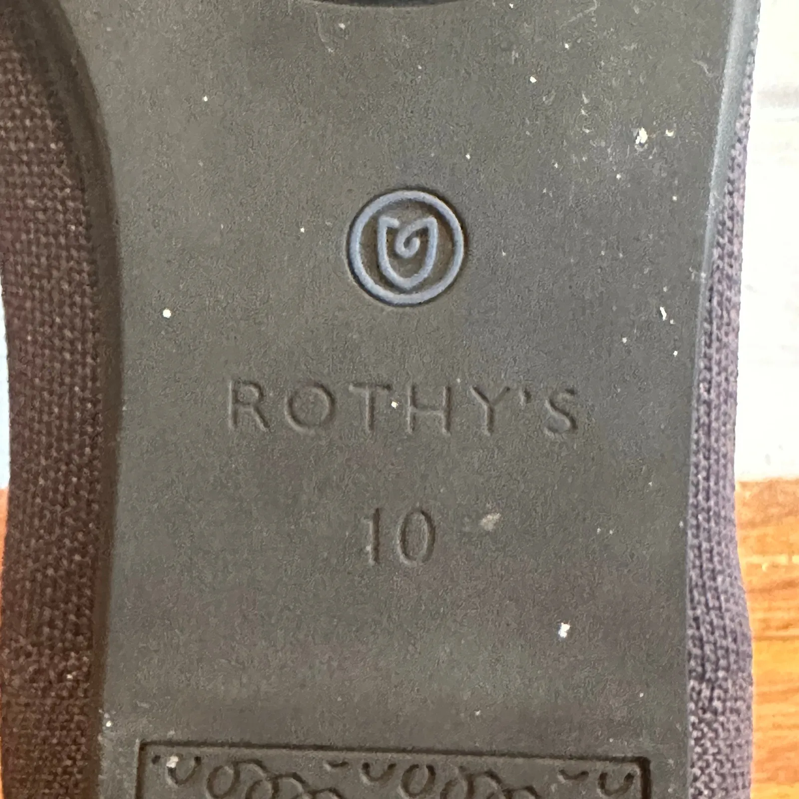 Rothy's Navy Blue Flats sz 10 - Image 8