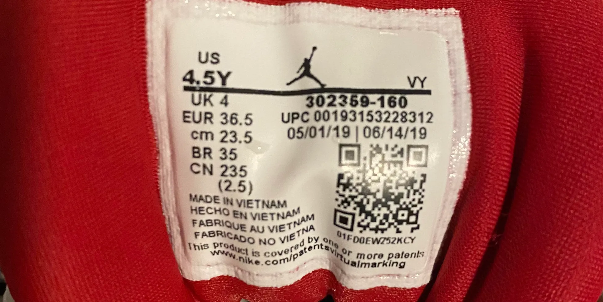 Air  9 Retro BG ‘Gym Red’ - Image 7