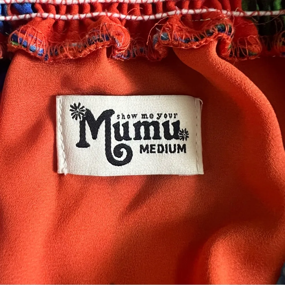 Show Me Your Mumu Rosarita Bahama Bloom Red Floral Off The Shoulder Romper - Image 5