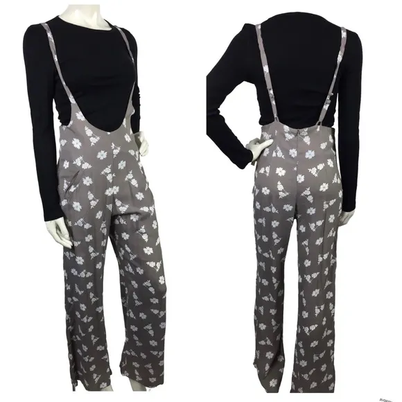 Flynn Skye Floral Wide Leg Jumpsuit XS - Image 2