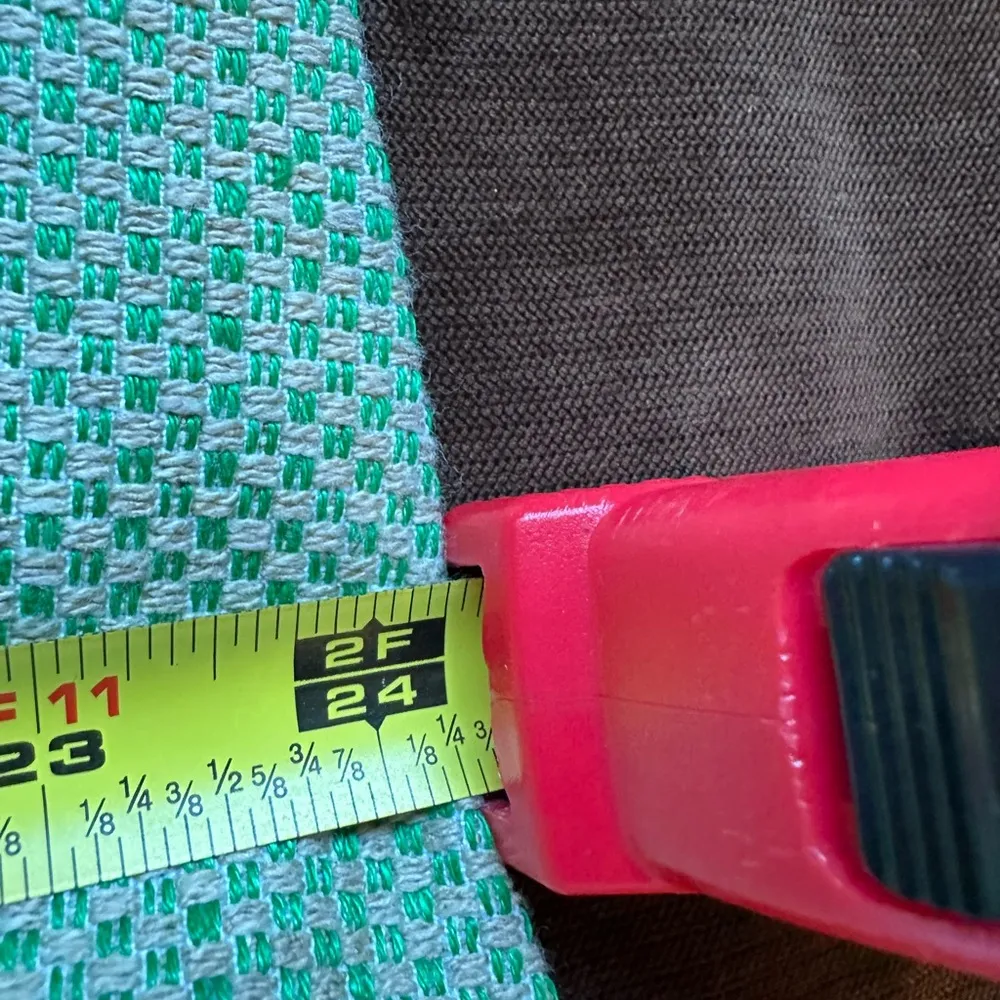 Banana Republic NWT Green Cream Tiny Checkered Sleeveless Peplum Tank.Sz 10. - Image 12