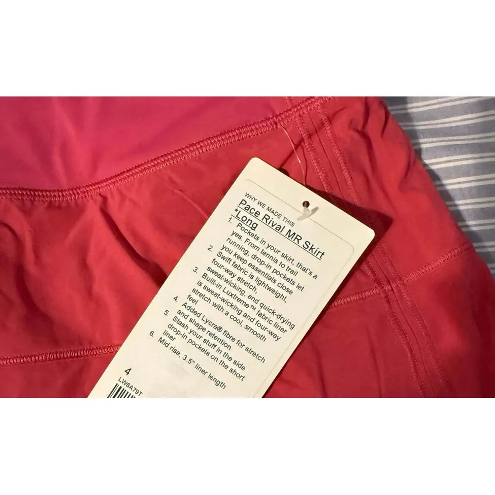 Lululemon  Pace Rival MR Skirt long - Image 2