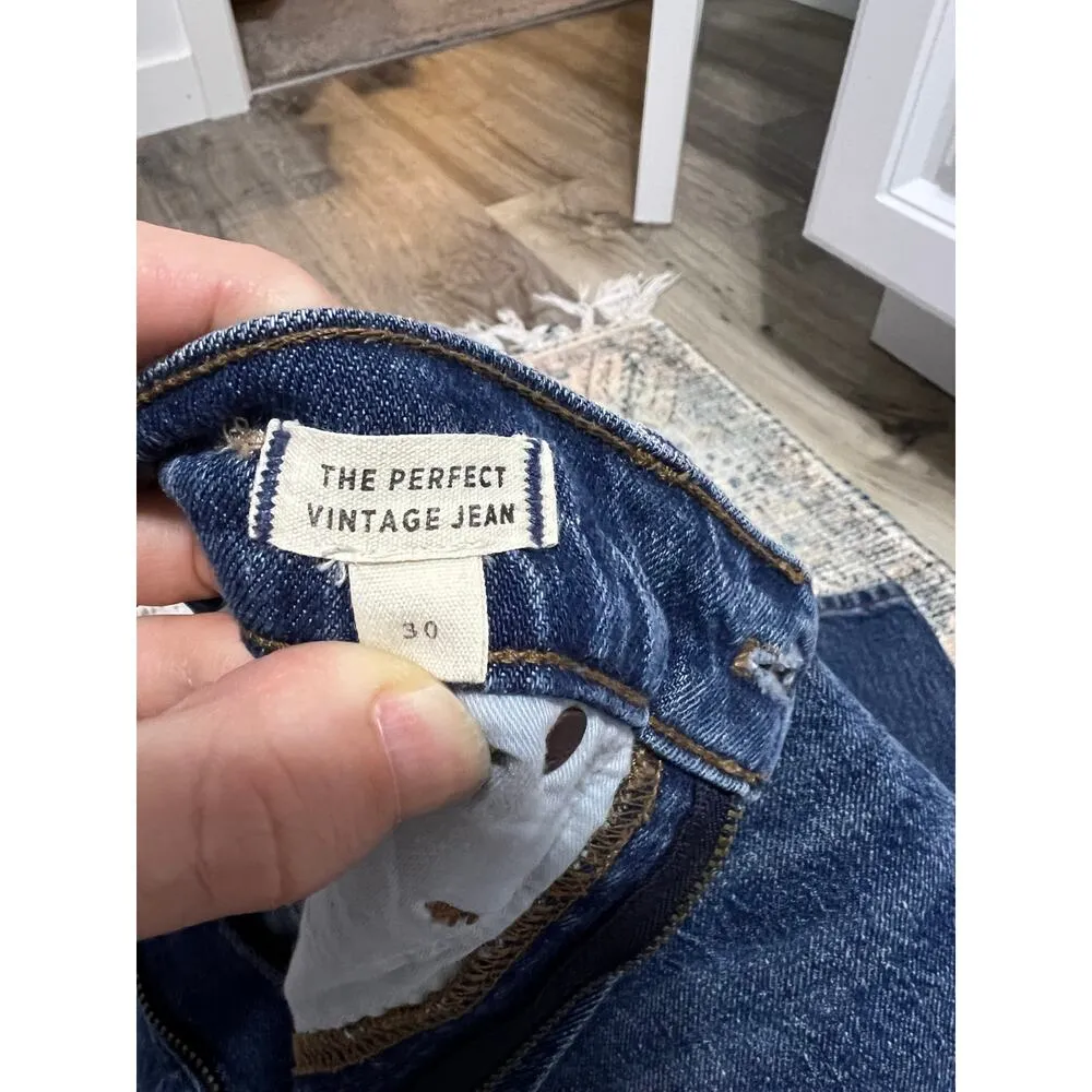 Size 30 Madewell High-Rise Skinny Jeans Med Wash - Image 5