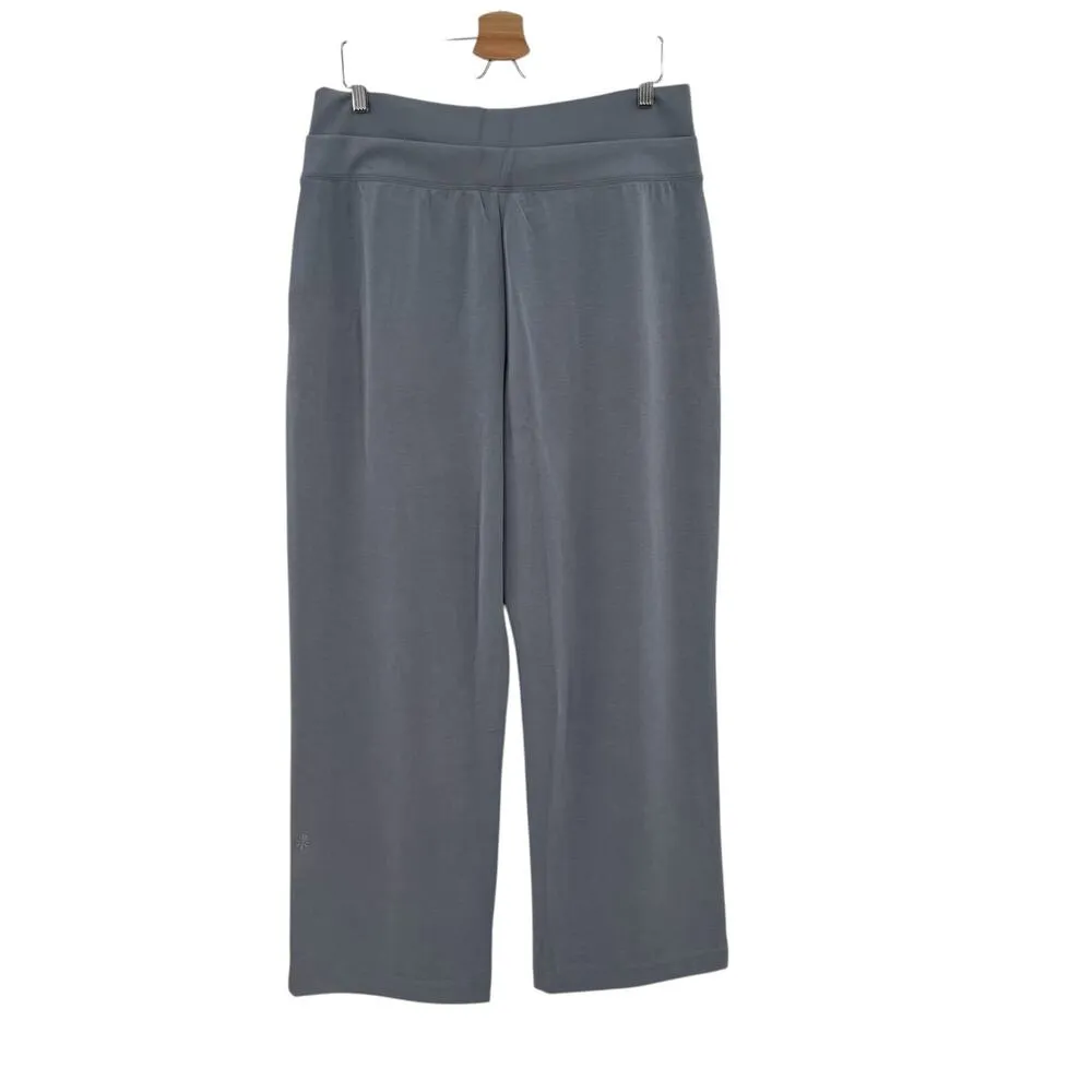 Athleta‎ Seasoft Pants in Gray Wide Leg Size XL - Image 8