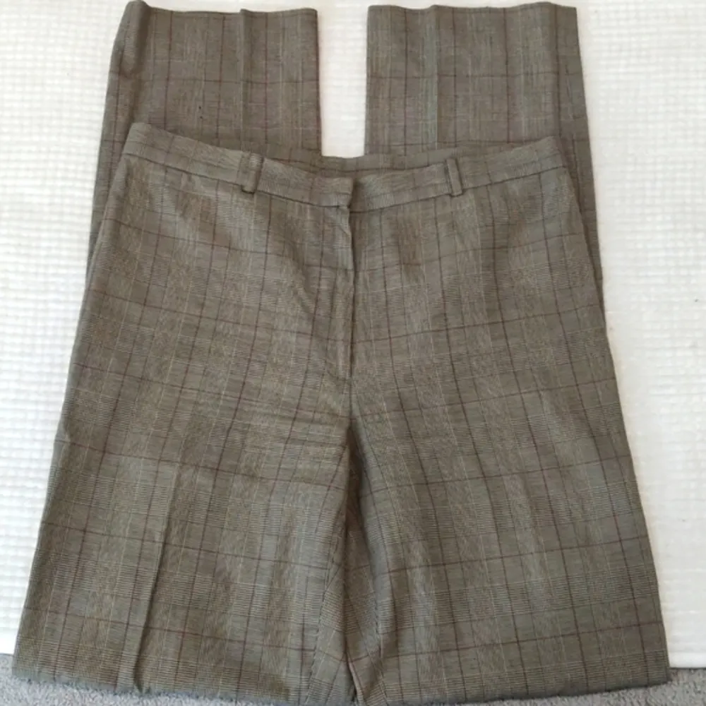 Women's City DKNY Donna Karan Patterned Straight Leg Pants Size 6 EUC #1415 - Image 2