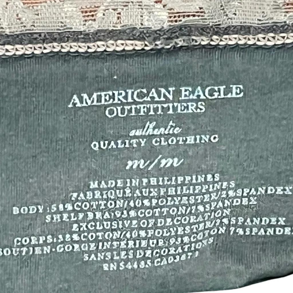 VTG 00s American Eagle Womens Lace Trim Y2K Cami Sz S Elena Gilbert Preppy A-6 - Image 4