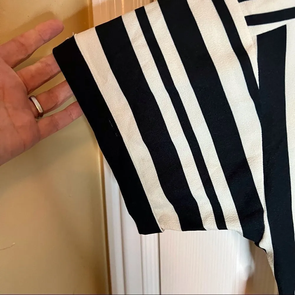 Felicity & Coco‎ Sterling W/Tie Dress Size Large. White - Image 6