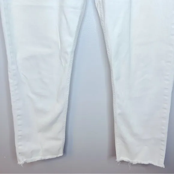 Rag & Bone White Dre Low Rise Slim‎ Boyfriend Jean Size 32 - Image 11