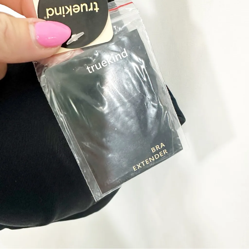 NWT Truekind Supportive Comfort Wireless Shaping Bra in Black Size L - Image 7