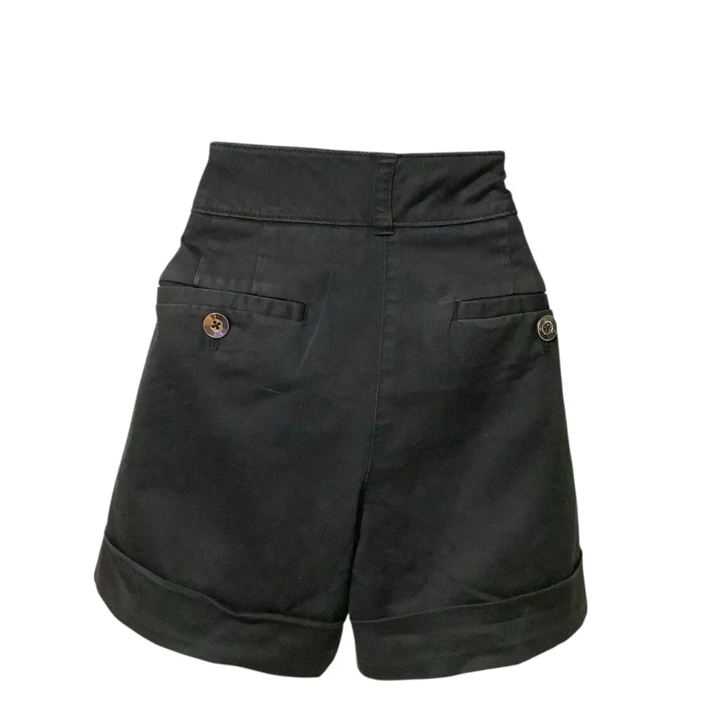 White House Black Market Black Shorts, Silver Accents Classic Fit. Size 10 - Image 2