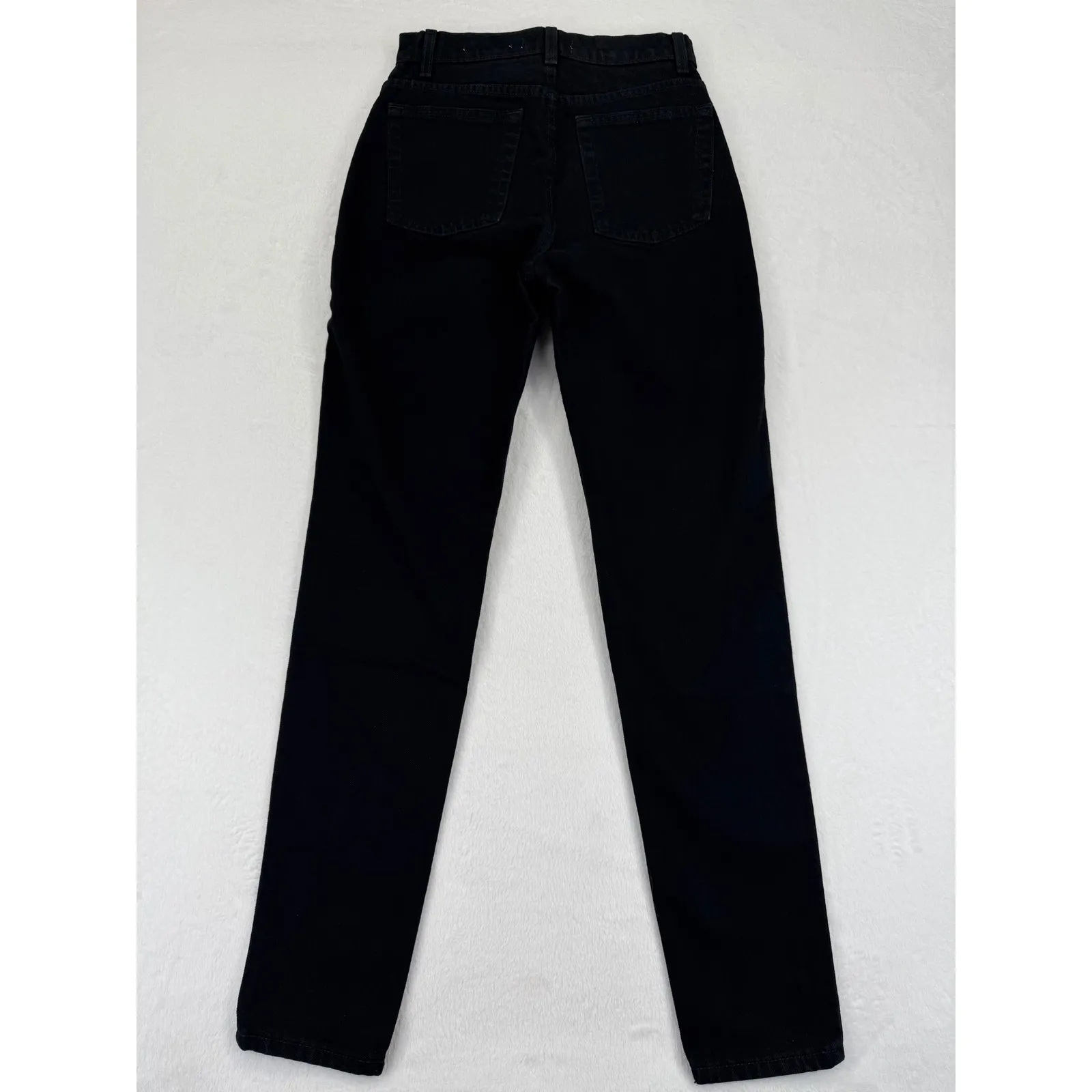 American Apparel‎ The High Waisted Jean Denim Black Size 27 Women's pants - Image 11