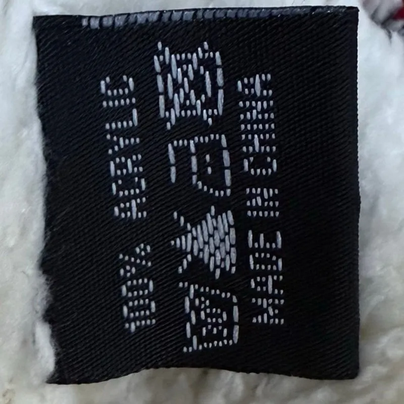 Robin Ruth Colorado Rocky Mountain Pom Pom Knit Hat Beanie One Size Blue Red - Image 5