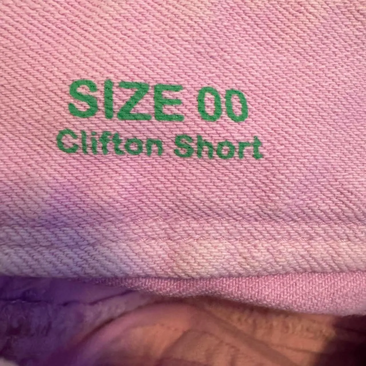 Lilly Pulitzer Clifton Shorts Pink Denim Jean Cuffed Women’s Size 00 Preppy - Image 5