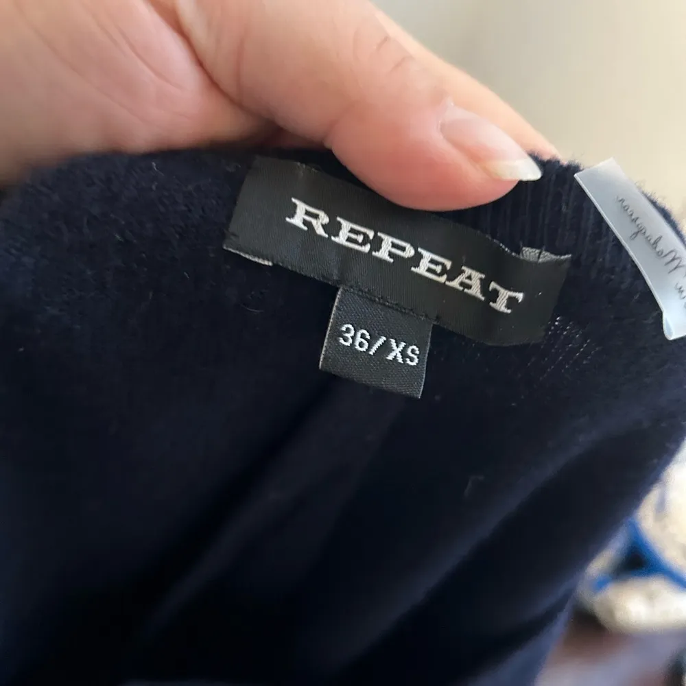 REPEAT WOOL & CASHMERE SWEATER DRESS Size XS - Image 3