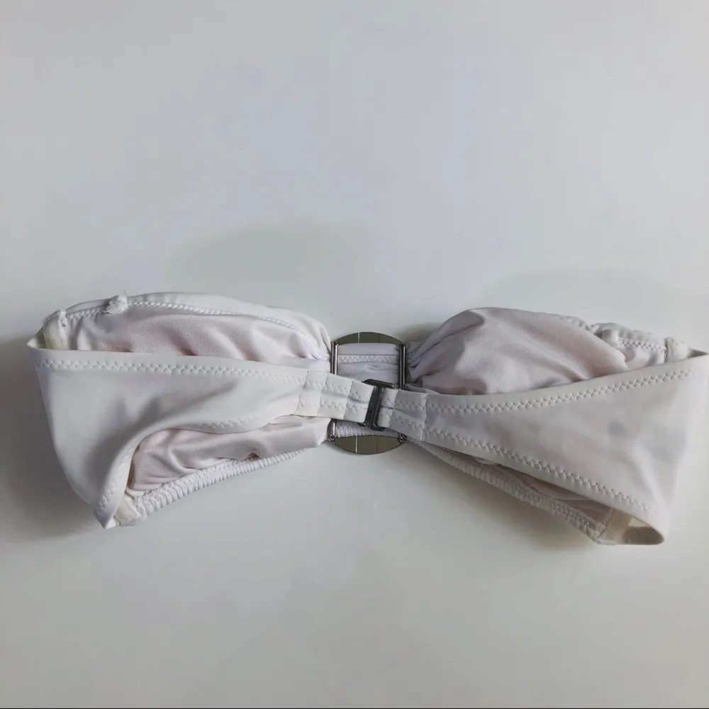 VICTORIA’S SECRET |White Tube Top Bathing Suit Top - Image 4