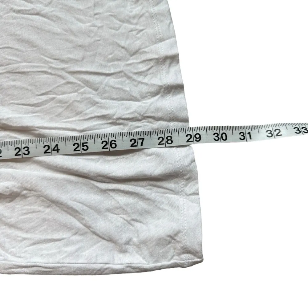 NEW  Super Soft Knits White Long Sleeve Basic Top Short 2x (18-20) - Image 7