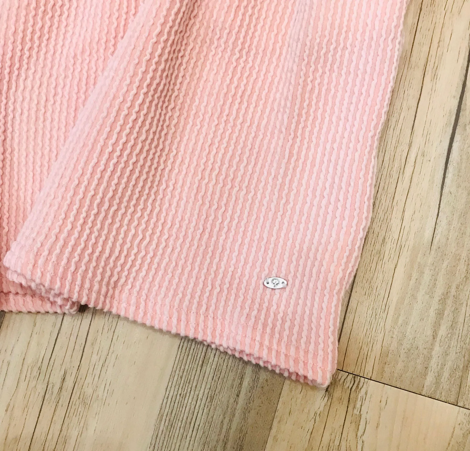 Southern Shirt pink white Romper “QUIT PLAYIN PLAYSUIT” - Image 8