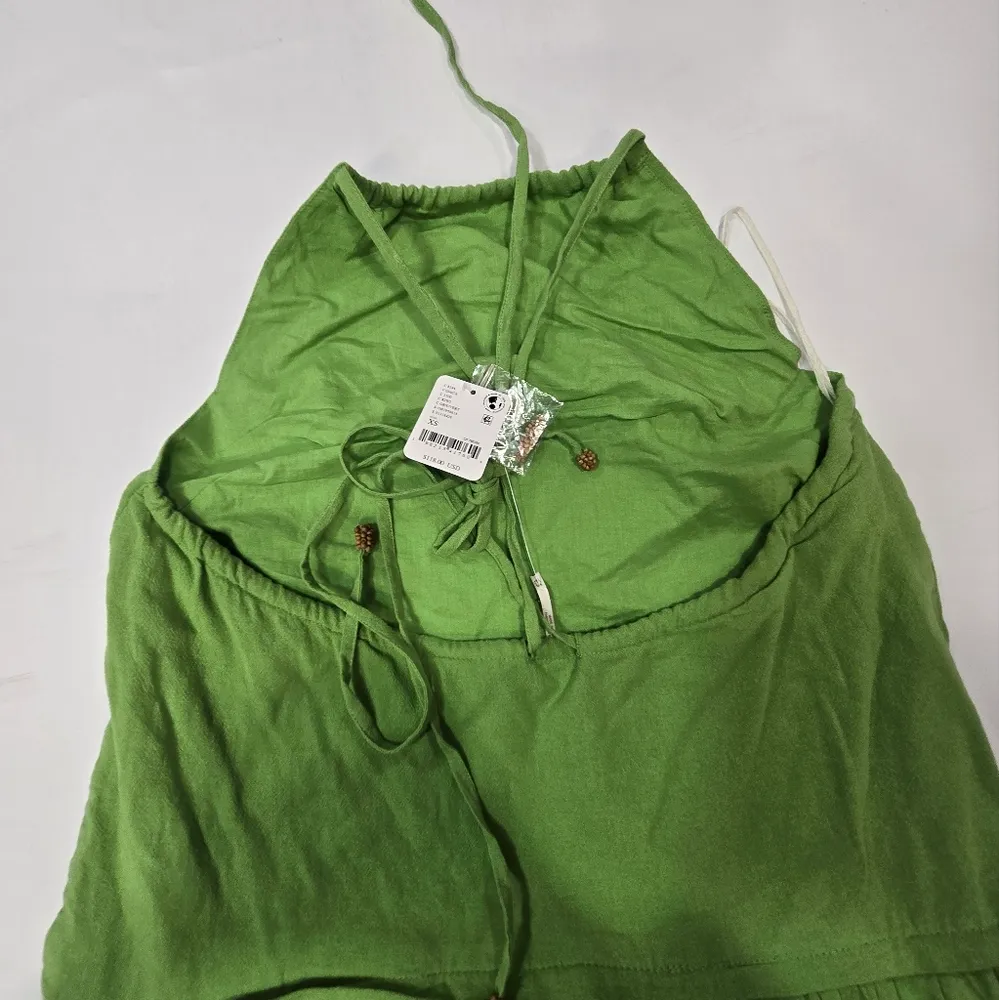 Free People x free-est Somewhere Sunny Maxi Dress in Kiwi - Image 9