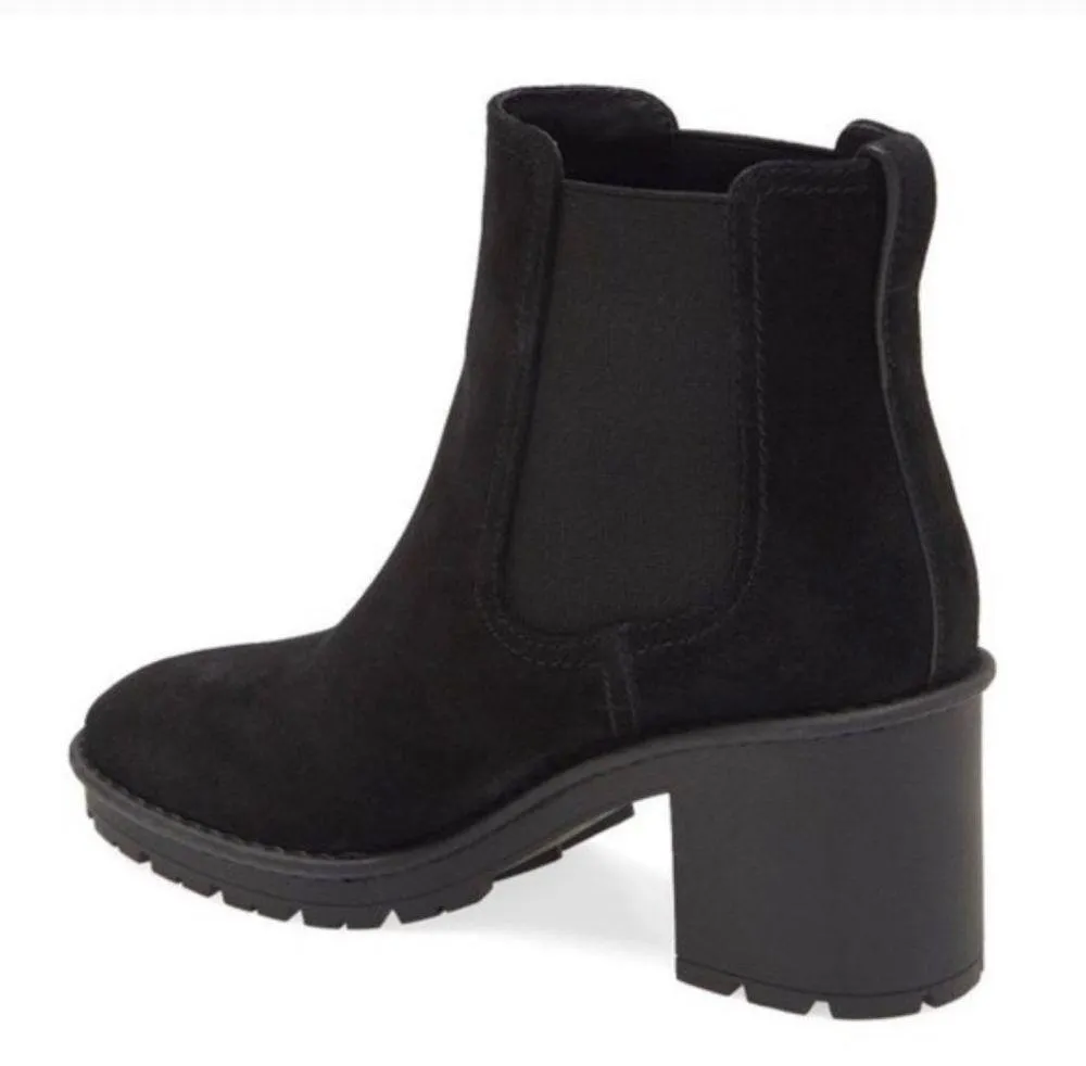 VINCE Henderson Weatherproof Chelsea Moto Combat Boot, Black Size 9M New in Box - Image 3