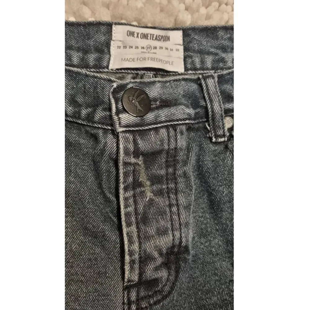 One Teaspoon x Free People Bandits Button Fly Shorts Size 27 - Image 6