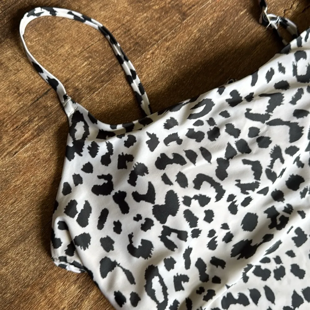 Aerie Animal Print Cheetah One Piece Swimsuit with open back - Image 7