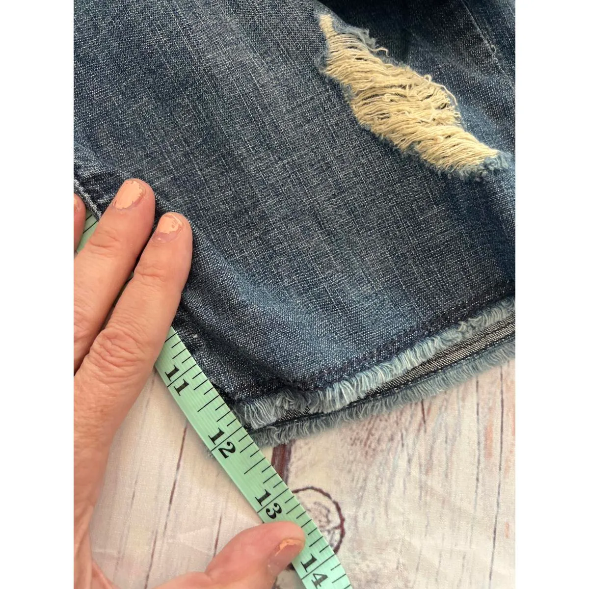 James Jeans Neo Board Shorts - Distressed Denim - Image 8