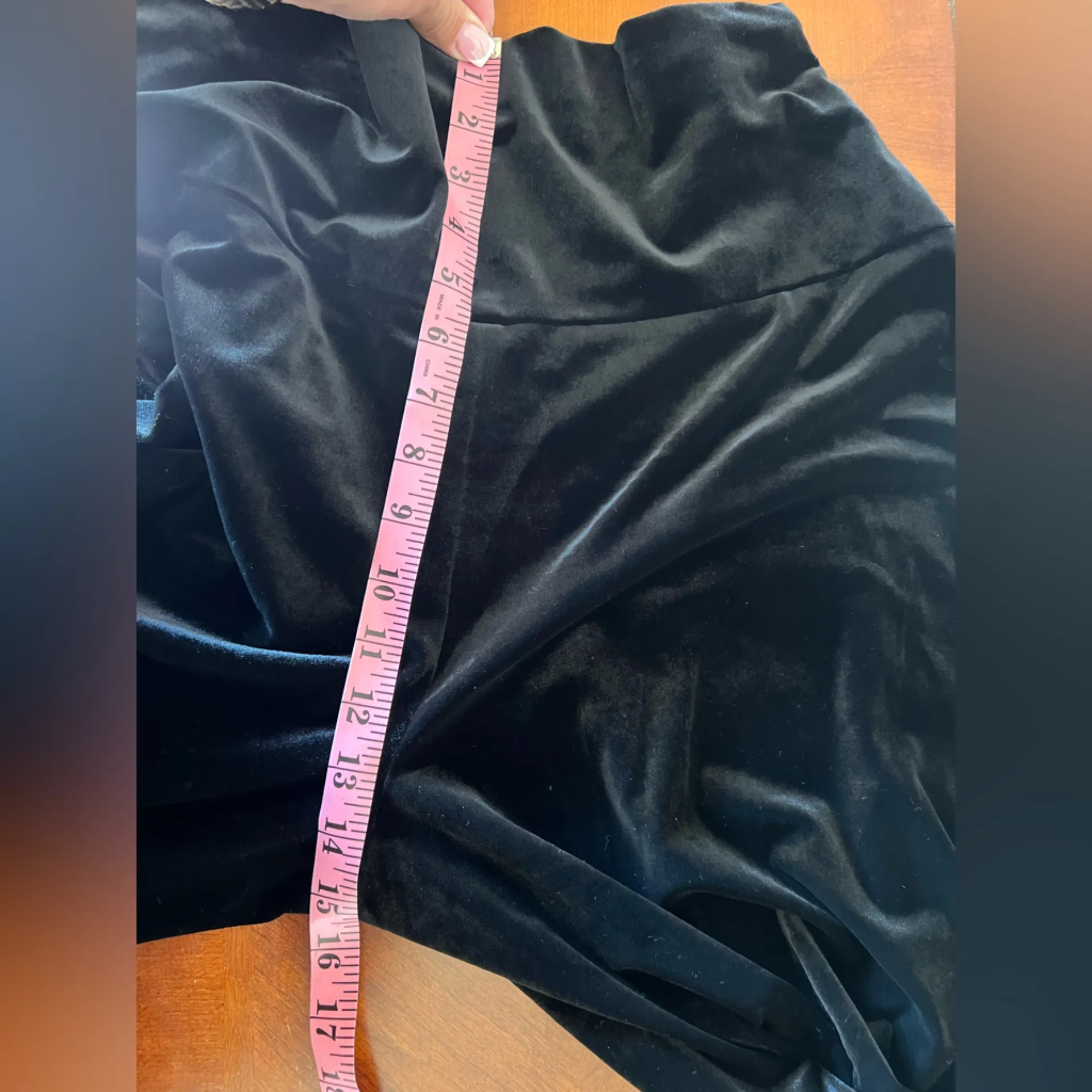 Norma Kamali NWT Wide-Leg High-Waist Velvet Pants Size XL - Image 7