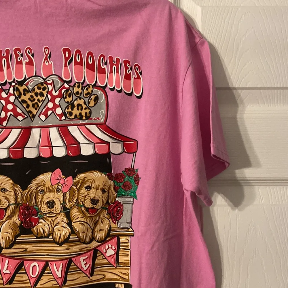 Simple Southern Short Sleeve Women Shirt size L NWOT pink color - Image 7